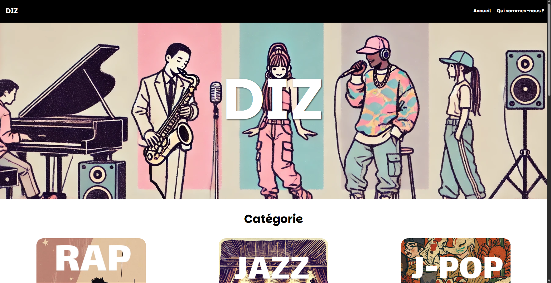 DIZ Accueil